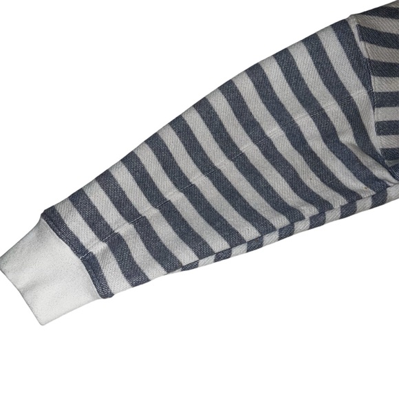 Frame Women’s Drop-Shoulder Striped Crew Neck Sweater Sz XS - Picture 6 of 14